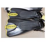 Cressi Adult Rondine Palau Fin Snorkel Set - Fin Size XS/S