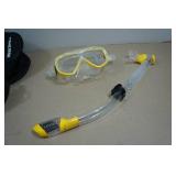 Cressi Adult Rondine Palau Fin Snorkel Set - Fin Size M/L
