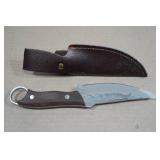 Carbon Steel Finger Hole 9" Knife