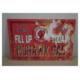 Vintage Style Metal Sign - Mohawk Gas