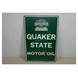 Vintage Style Metal Sign - Quaker State Oil