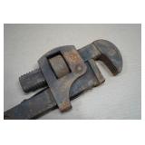 Antique Erie Tool Works 24" Pipe Wrench