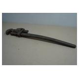 Antique Erie Tool Works 24" Pipe Wrench