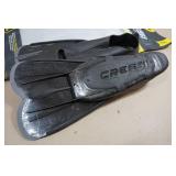 Cressi Agua Adult Fins - 43/44, 8.5/9.5