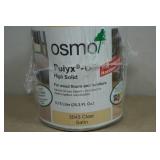 .75 Liter Osmo Polyx-Oil High Solid for Wood Floors and Furniture - Clear/Satin