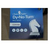 Classic Equine Dy-No-Turn Bell Boots - Medium