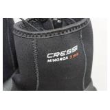 Cressi Minorca 3mm Neoprene Adult Anti-Slip Sole Boots - Size 11