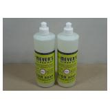 2 Bottles Mrs. Meyers Lemon Verbena Dish Soap