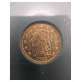1836-P $2.50 Gold Classic