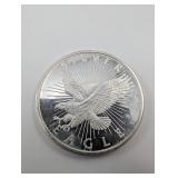 Sunshine Minting Eagle One Troy Ounce .999 Fine Silver Round