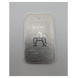 American Reserve Fine Silver 1 Oz Bar