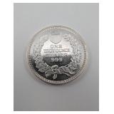 One Troy Ounce .999 Silver Round Indian Head