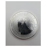 2019 Fine Silver Horse 3/4 Oz Coin