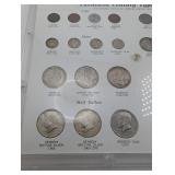 Twentieth Century Type Coins Display Board