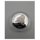90% Silver 1995 Liberty One Dollar Commemorative Coin