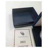 2011 United States Mint American Eagle One Ounce Silver Proof Coin