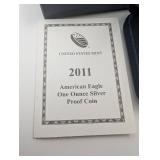 2011 United States Mint American Eagle One Ounce Silver Proof Coin