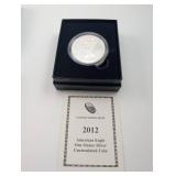 2012 American Eagle One Ounce Silver Coin