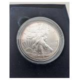 2016 American Silver Eagle One Ounce Uncirculated With Box & COA