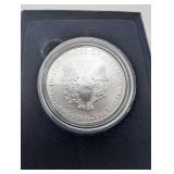 2016 American Silver Eagle One Ounce Uncirculated With Box & COA