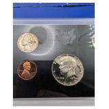 Vintage United States Proof Set 1969 40% Silver Half Dollar