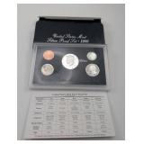 1996 United States Mint Silver Proof Set