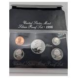 1996 United States Mint Silver Proof Set