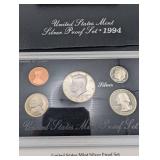 1994 United States Mint Silver Proof Set 5-Piece