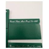 Vintage United States Mint Proof Sets 1994 1998 (Lot of 5)