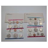 U.S. Mint Uncirculated Coin Sets 1980 & 1981