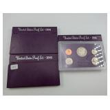 Vintage United States Proof Sets 1984 1985 1986 (Lot of 3)