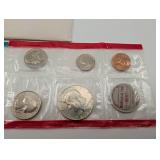 Vintage 1970 U.S. Mint Uncirculated Coin Set 40% Silver Half Dollar