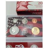 2008 United States Mint Silver Proof Set