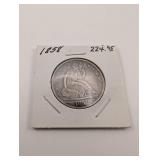 1858 Seated Liberty Half Dollar