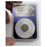 1866 Three Cent Nickel NGC Genuine