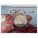 Gates Framed Coin Display Salesmanship Award