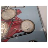 Gates Framed Coin Display Salesmanship Award