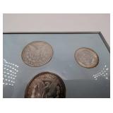 Gates Framed Coin Display Salesmanship Award