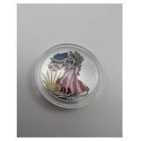 1999 American Silver Eagle One Ounce .999 Fine Silver in Capsule