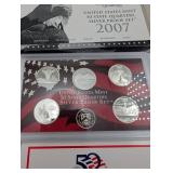 2007 United States Mint 50 State Quarters Silver Proof Set