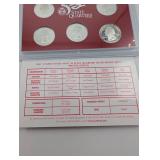 2007 United States Mint 50 State Quarters Silver Proof Set