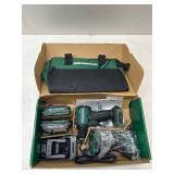 $189 Masterforce  Ultra Compact 20-Volt Brushless Cordless 1/2" Drill & 1/4" Impact Driver Combo Kit