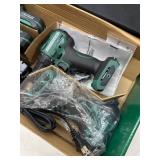 $189 Masterforce  Ultra Compact 20-Volt Brushless Cordless 1/2" Drill & 1/4" Impact Driver Combo Kit