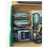 $189 Masterforce  Ultra Compact 20-Volt Brushless Cordless 1/2" Drill & 1/4" Impact Driver Combo Kit