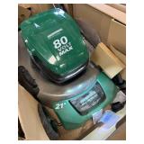 $599 Masterforce  21" 80-Volt Brushless Cordless Self-Propelled Lawn Mower