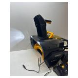 $339 Yardworks  20" 40-Volt Single-Stage Brushless Cordless Snow Blower