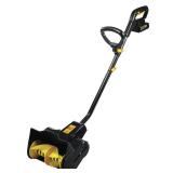 $130 Yardworks  12" 20-Volt Cordless Snow Shovel