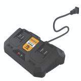 Yardworks  20-Volt Dual Charger