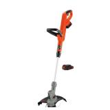 20-Volt Max Lithium Ion Electric Cordless 12 in. String Trimmer/Edger w/(2) 1.5 Ah Batteries & Charger