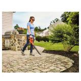 $117 40V MAX 125 MPH 90 CFM Cordless Battery Powered Handheld Leaf Blower Kit with (1) 1.5Ah Battery & Charger